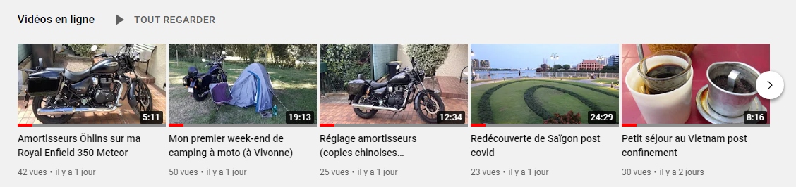 Ma chaîne YouTube